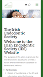 Mobile Screenshot of irishendodonticsociety.com